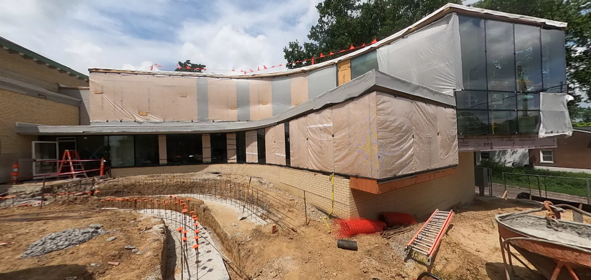 Portland addition and external work