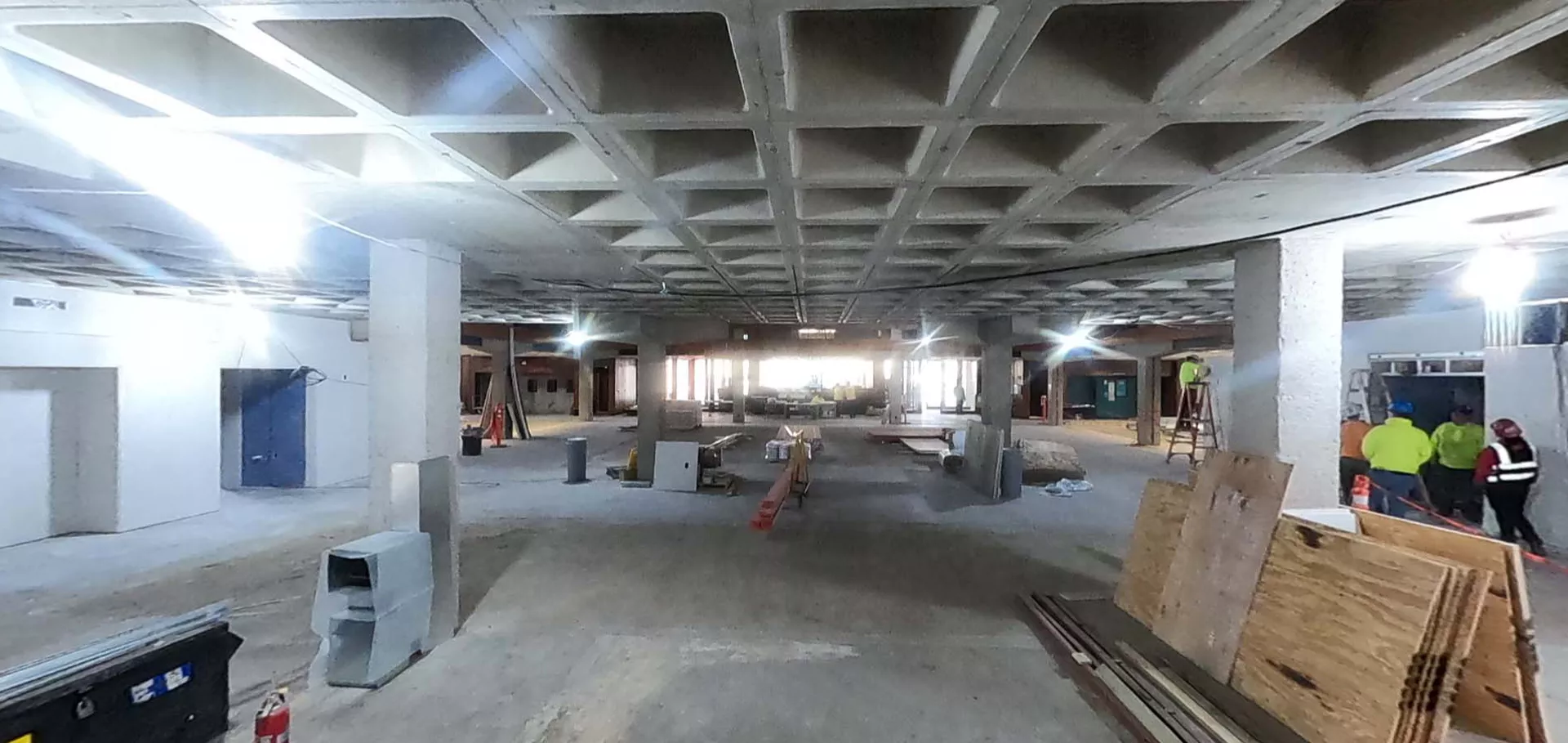 North Lobby looking towards Broadway